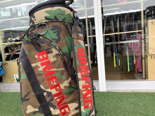 BRIEFING GOLF 美品 ブリーフィング スタンド式キャディバッグ