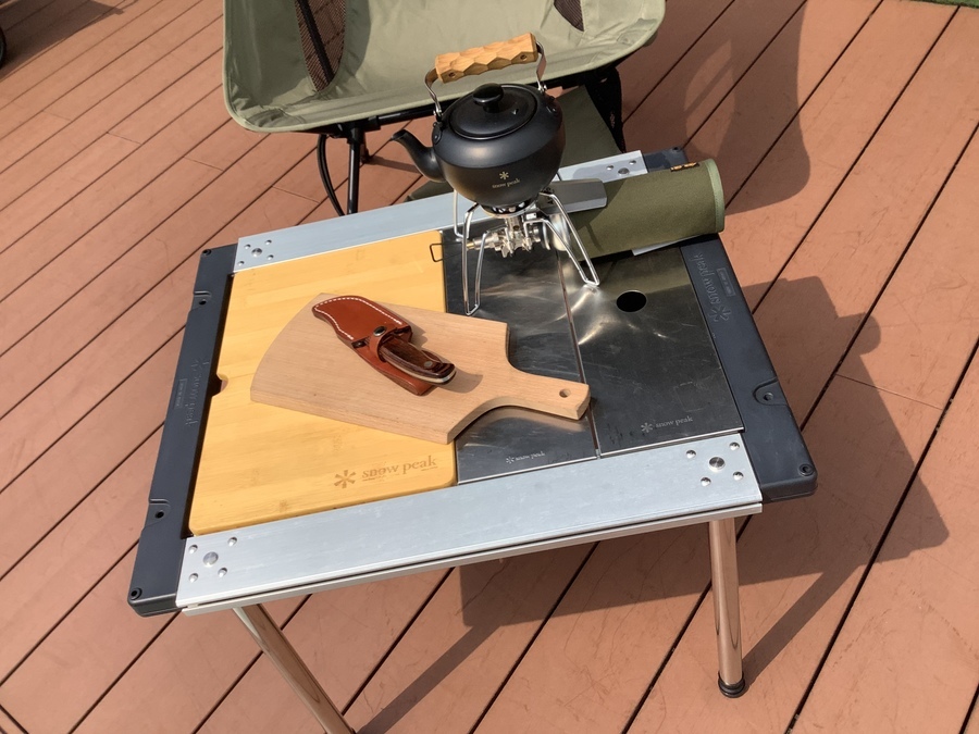 スノーピーク ＩＧＴショート　2ユニット ソロ・デュオ向けのIGTショートは唯一の2ユニットテーブル[2022.06.10