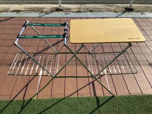 本日のタイムセール - ホットプレート / ホット 細かなところも実は違う！ユニフレーム キッチンテーブルの初期 テーブル・チェア・ハンモック