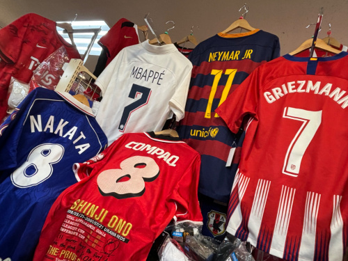 岩槻店】サッカーユニフォーム入荷速報！移籍で話題のあの選手も