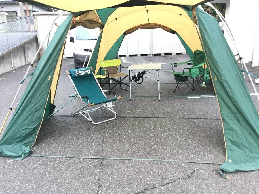 2ルームテントの中古　テント