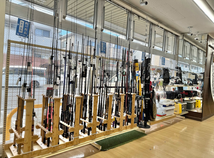 ロッドやリールなどの釣り用品!