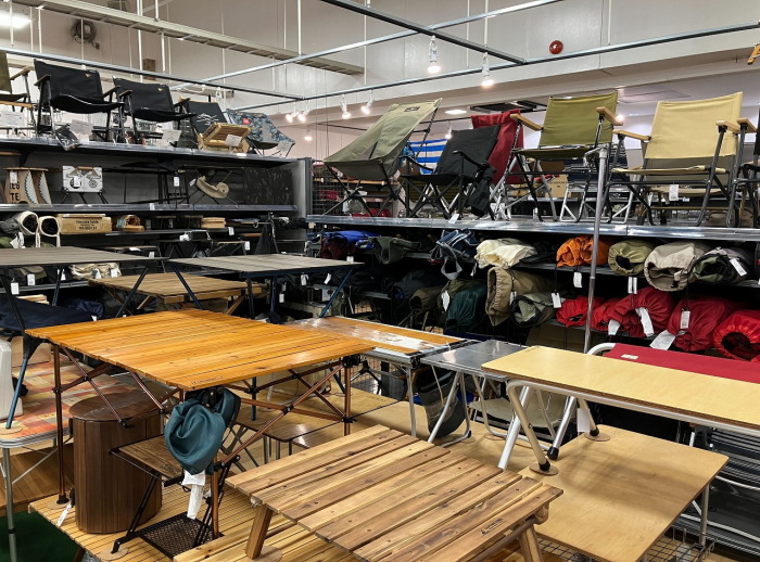 ファミリーからコアなキャンプ好きな方まで、キャンプ好きのための中古アウトドア用品店です!
